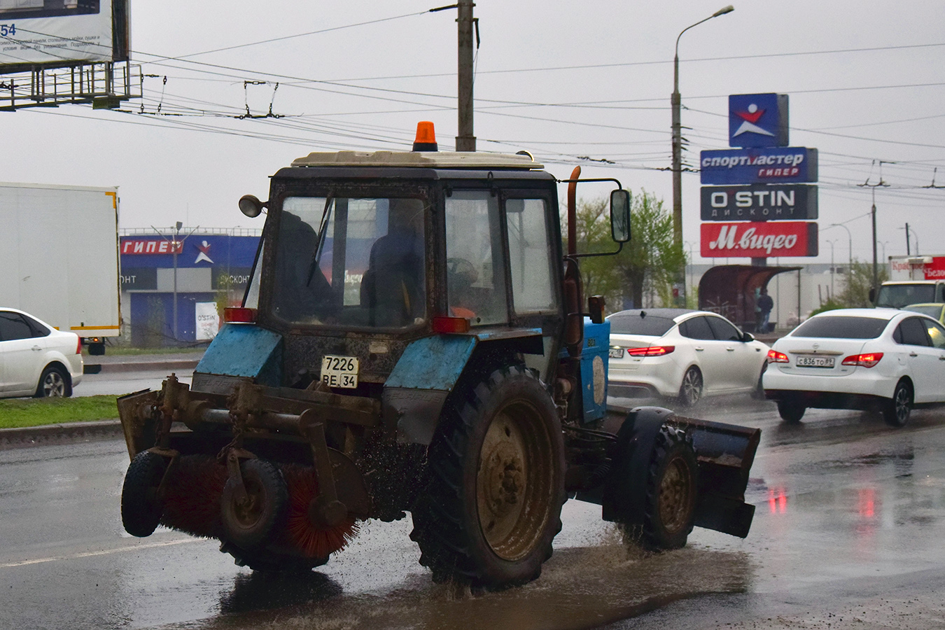 Волгоградская область, № 7226 ВЕ 34 — Беларус-82.1