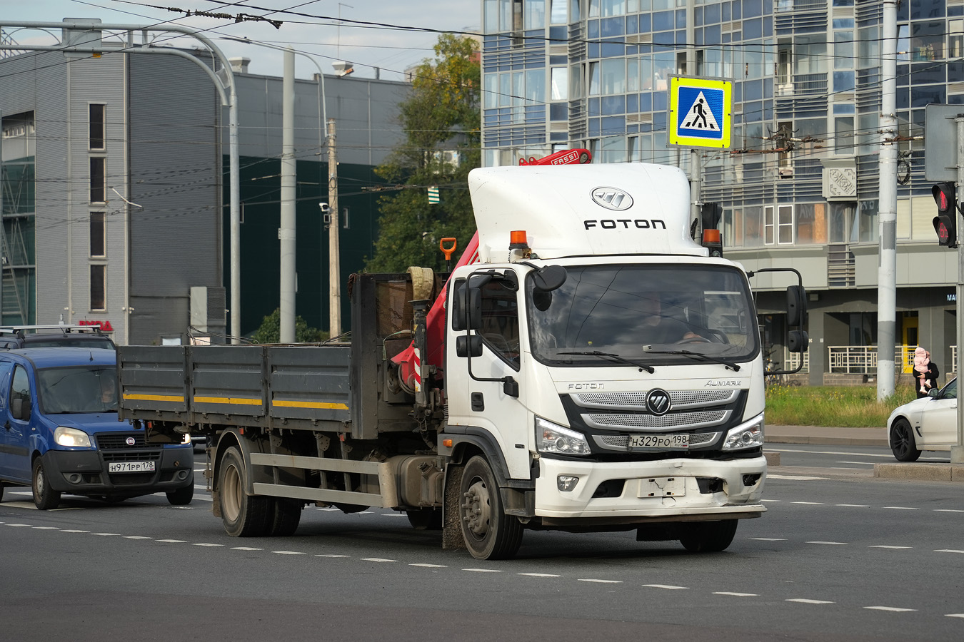 Санкт-Петербург, № Н 329 РО 198 — Foton Aumark S (общая модель)