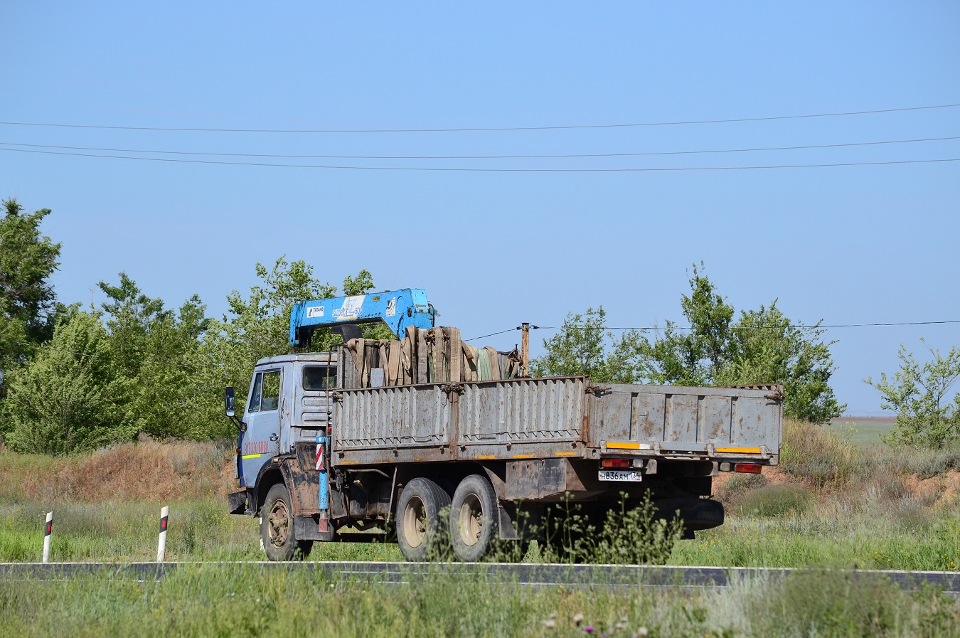 Волгоградская область, № Н 836 АМ 134 — КамАЗ-53212