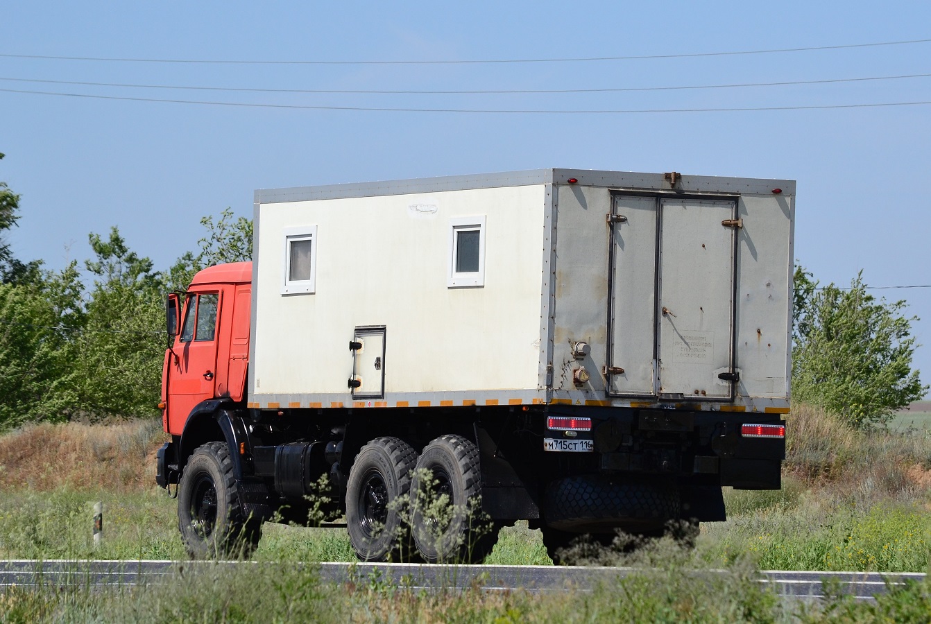 Татарстан, № М 715 СТ 116 — КамАЗ-43118-15 [43118R]