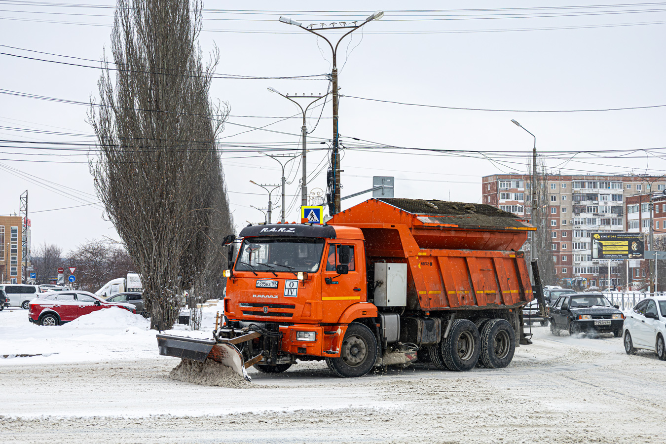 Свердловская область, № Р 395 ЕХ 196 — КамАЗ-65115-50