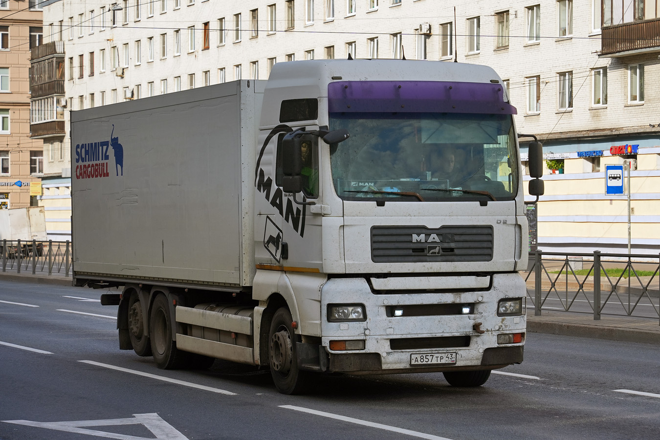 Кировская область, № А 857 ТР 43 — MAN TGA 26.430