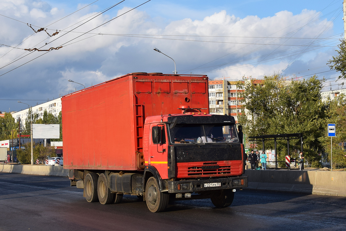 Дагестан, № Х 221 РК 05 — КамАЗ-5320