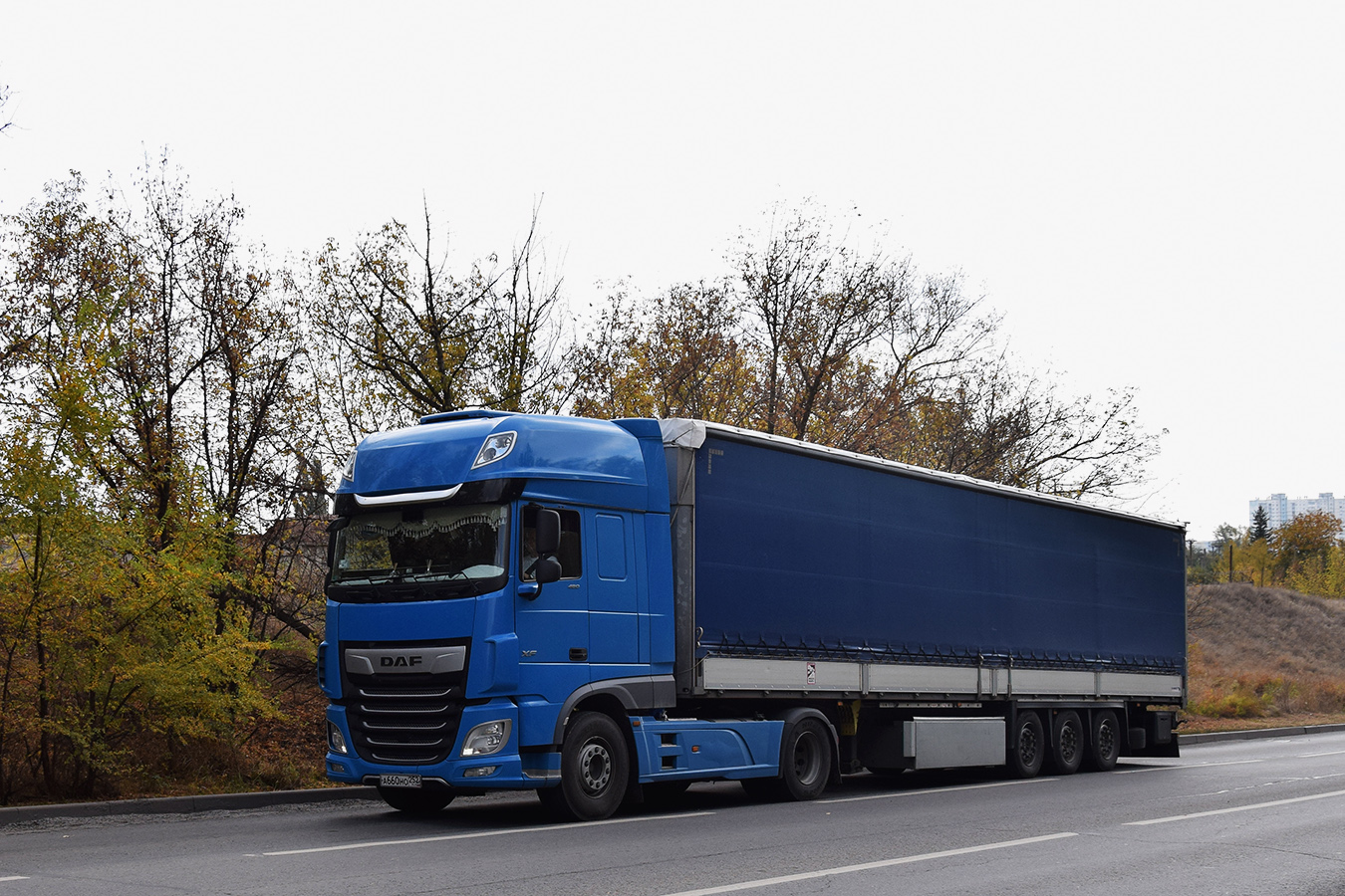 Нижегородская область, № А 660 НО 252 — DAF XF Euro6 FT