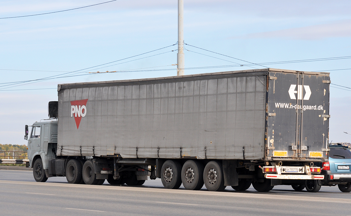 Омская область, № АМ 7557 55 — Krone SDP 27 Profi Liner / SDP 24