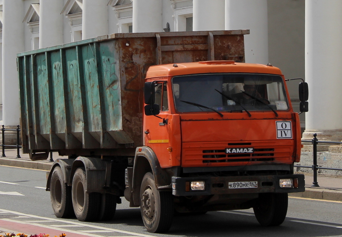 Ленинградская область, № К 890 МК 147 — КамАЗ-65115 (общая модель)