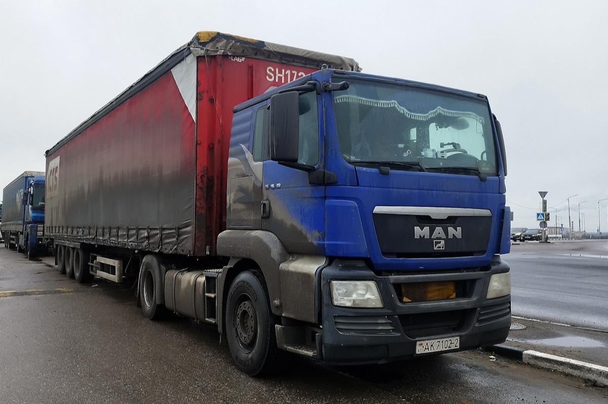 Витебская область, № АК 7102-2 — MAN TGS (общая модель)