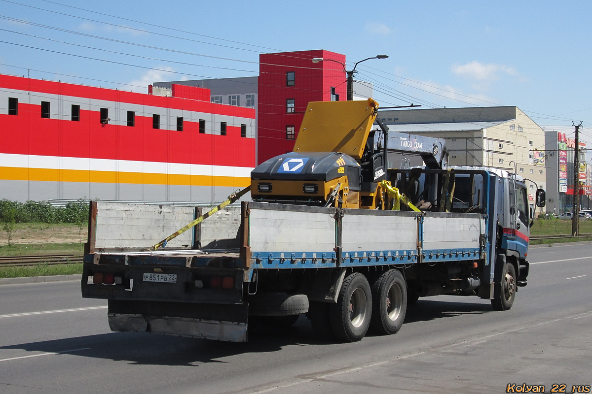 Алтайский край, № Р 851 РВ 22 — Isuzu Giga CYZ