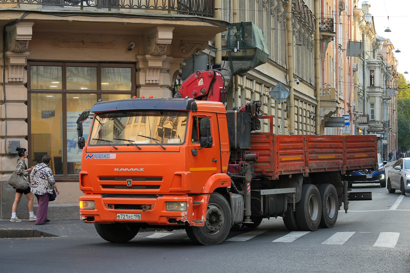 Санкт-Петербург, № В 721 ХС 198 — КамАЗ-65115 (общая модель)