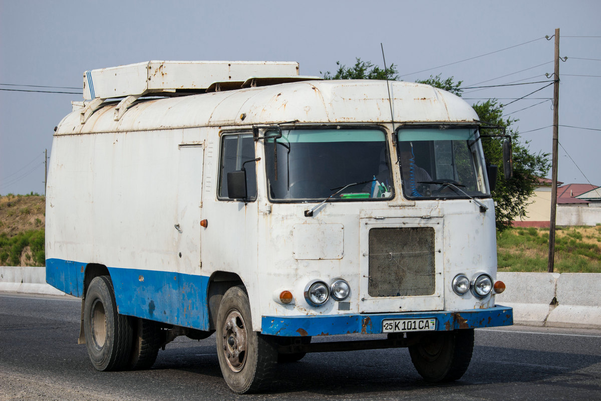 Узбекистан, № 25 K 101 CA — ПАЗ-672М