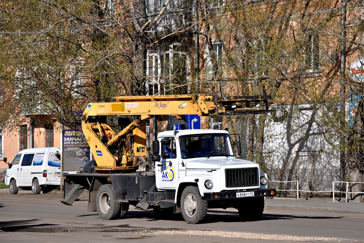 Алтайский край, № К 848 РТ 22 — ГАЗ-3309