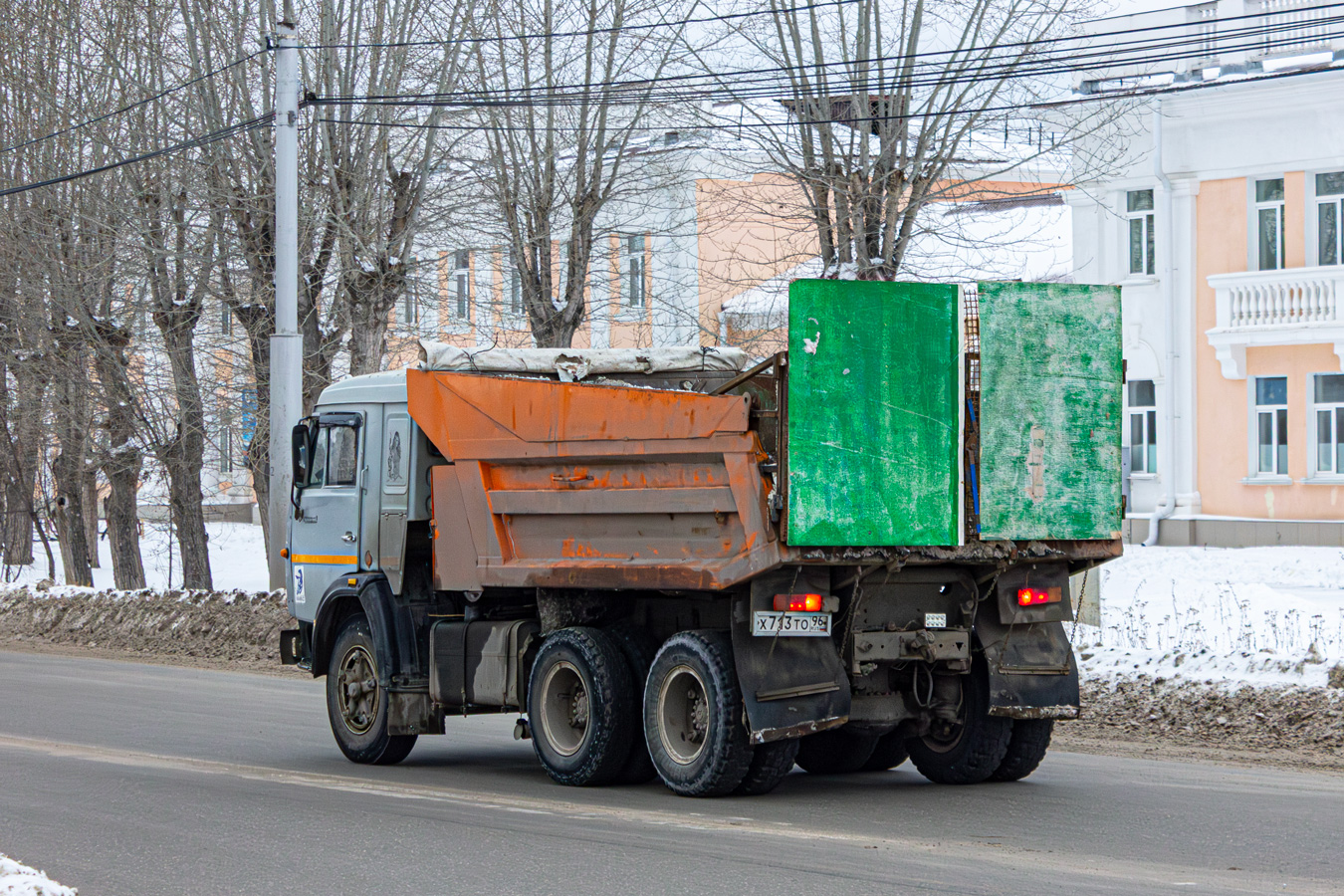 Свердловская область, № Х 713 ТО 96 — КамАЗ-54112