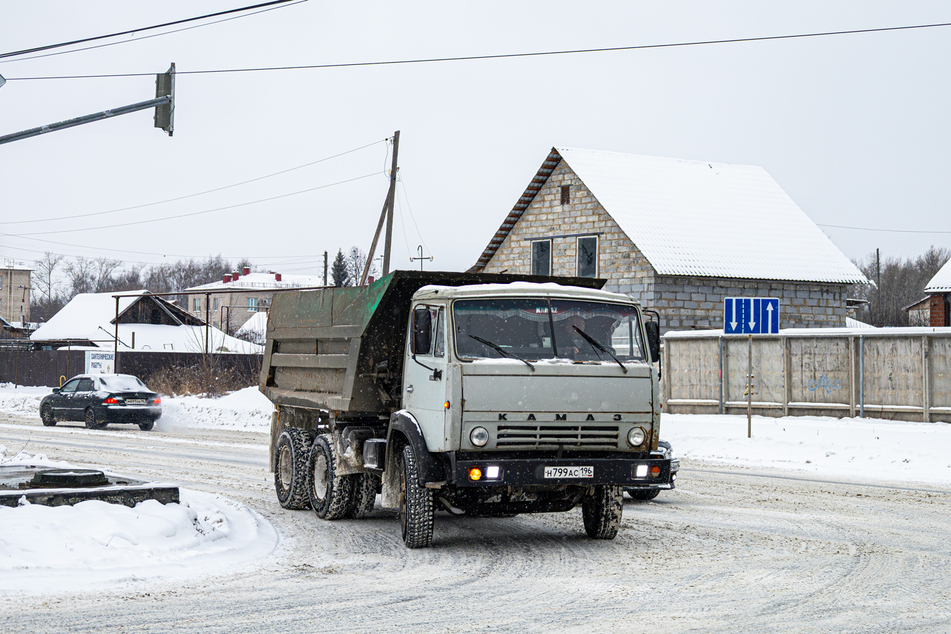Свердловская область, № Н 799 АС 196 — КамАЗ-55111 [551110]