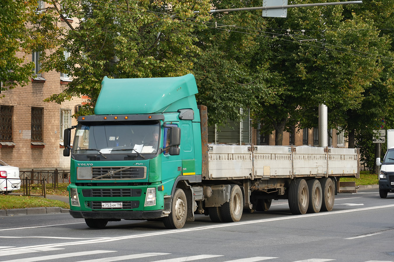 Санкт-Петербург, № К 753 НМ 198 — Volvo ('2002) FM12.340