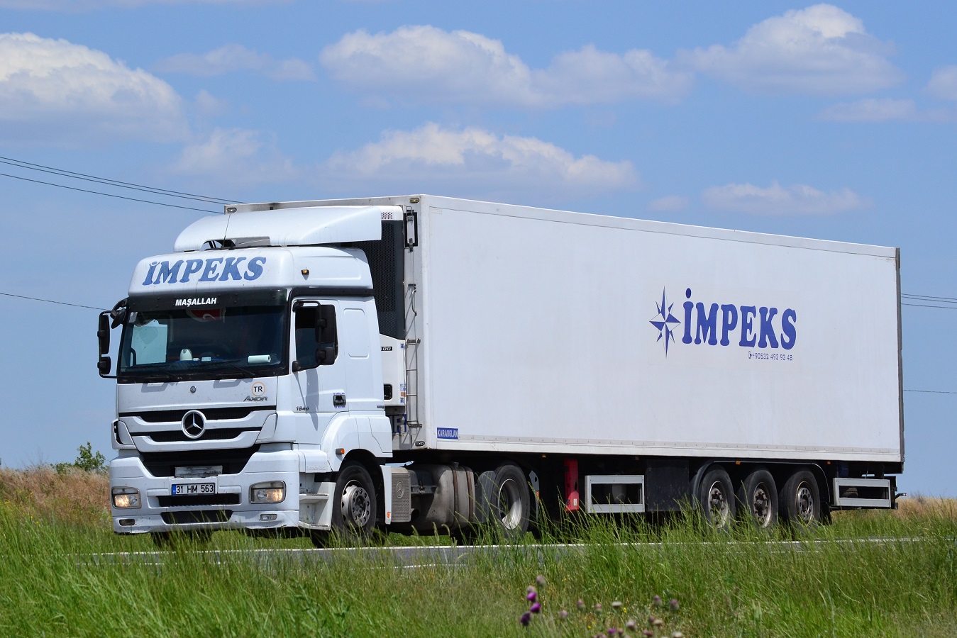 Турция, № 31 HM 563 — Mercedes-Benz Axor 1840