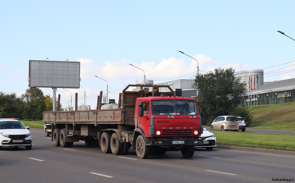 Красноярский край, № У 448 ВУ 124 — КамАЗ-5410