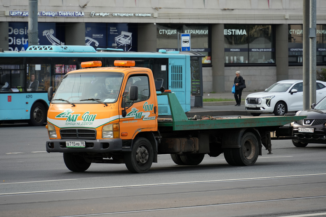 Санкт-Петербург, № В 715 МВ 98 — Hyundai HD78 ('2004)