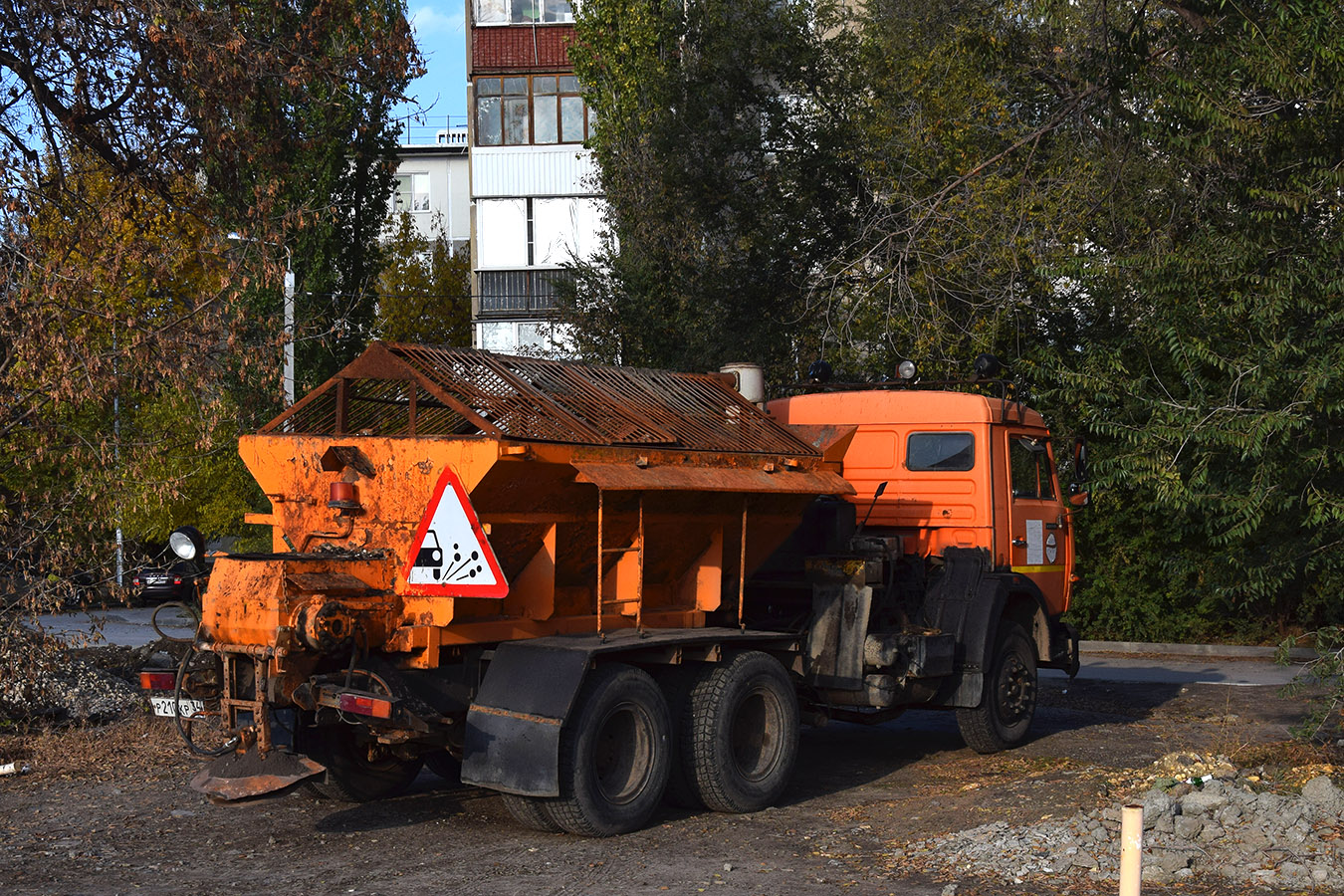 Волгоградская область, № Р 210 КР 34 — КамАЗ-65115-62
