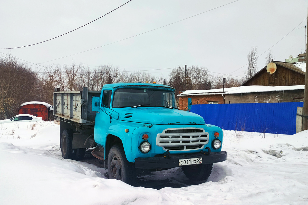 Омская область, № С 011 НО 55 — ЗИЛ-495710
