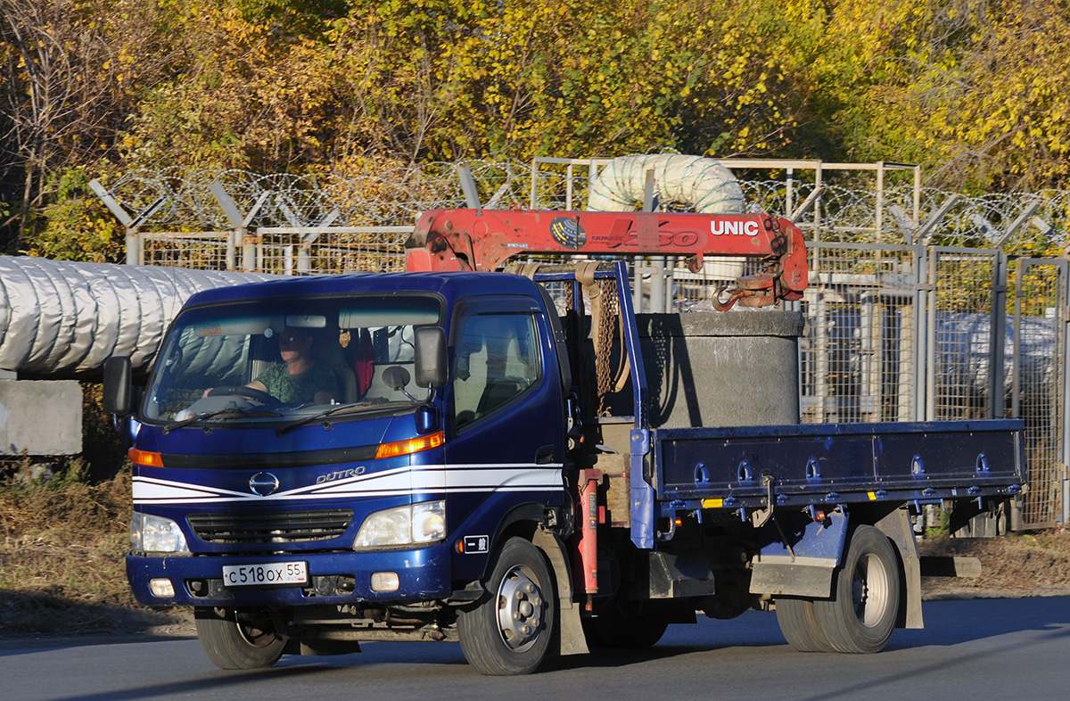 Омская область, № С 518 ОХ 55 — Hino (общая модель)