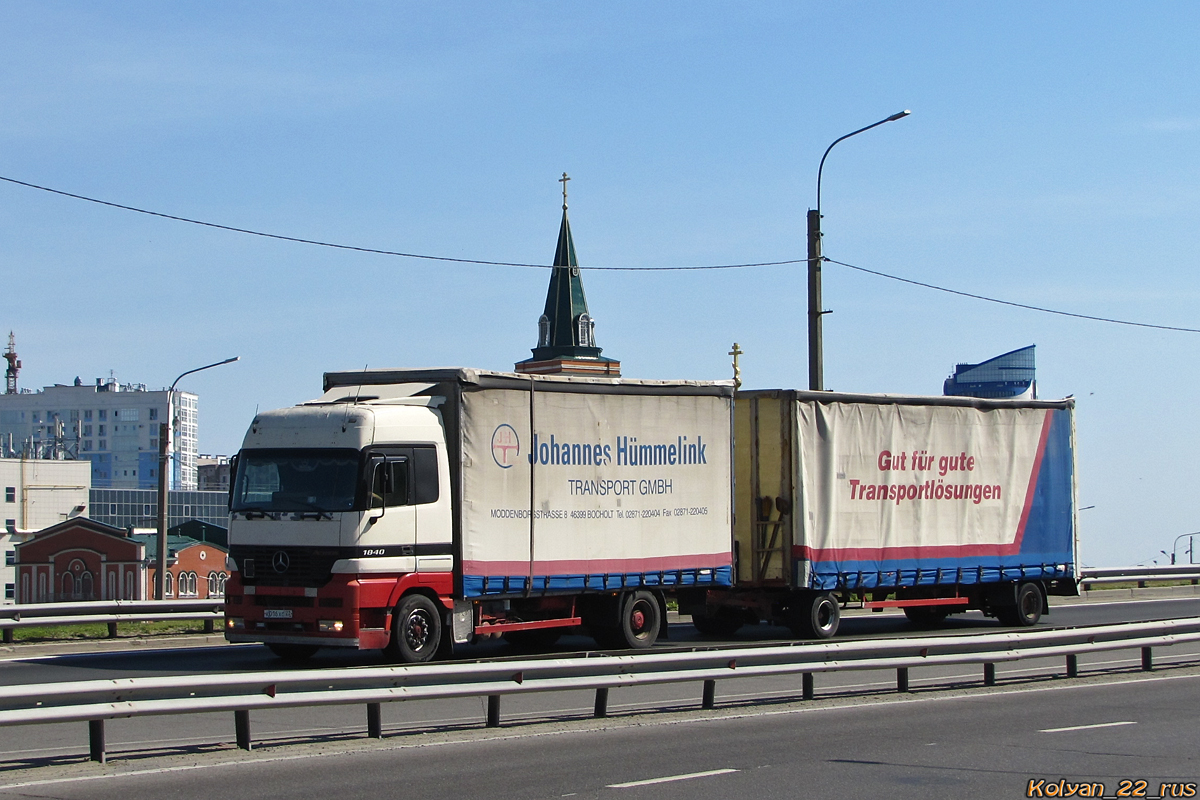 Алтайский край, № К 016 ХС 22 — Mercedes-Benz Actros ('1997) 1840