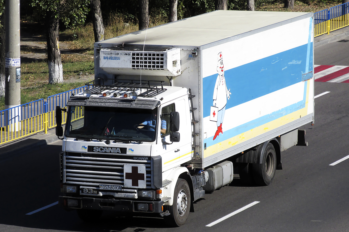 Киев, № 057-80 КА — Scania (II) R93H
