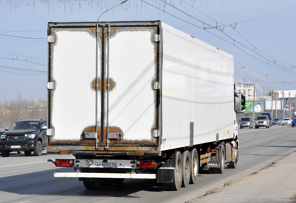 Омская область, № АР 8093 55 — Schmitz Cargobull S.KO (SCB*S3B) общ.мод
