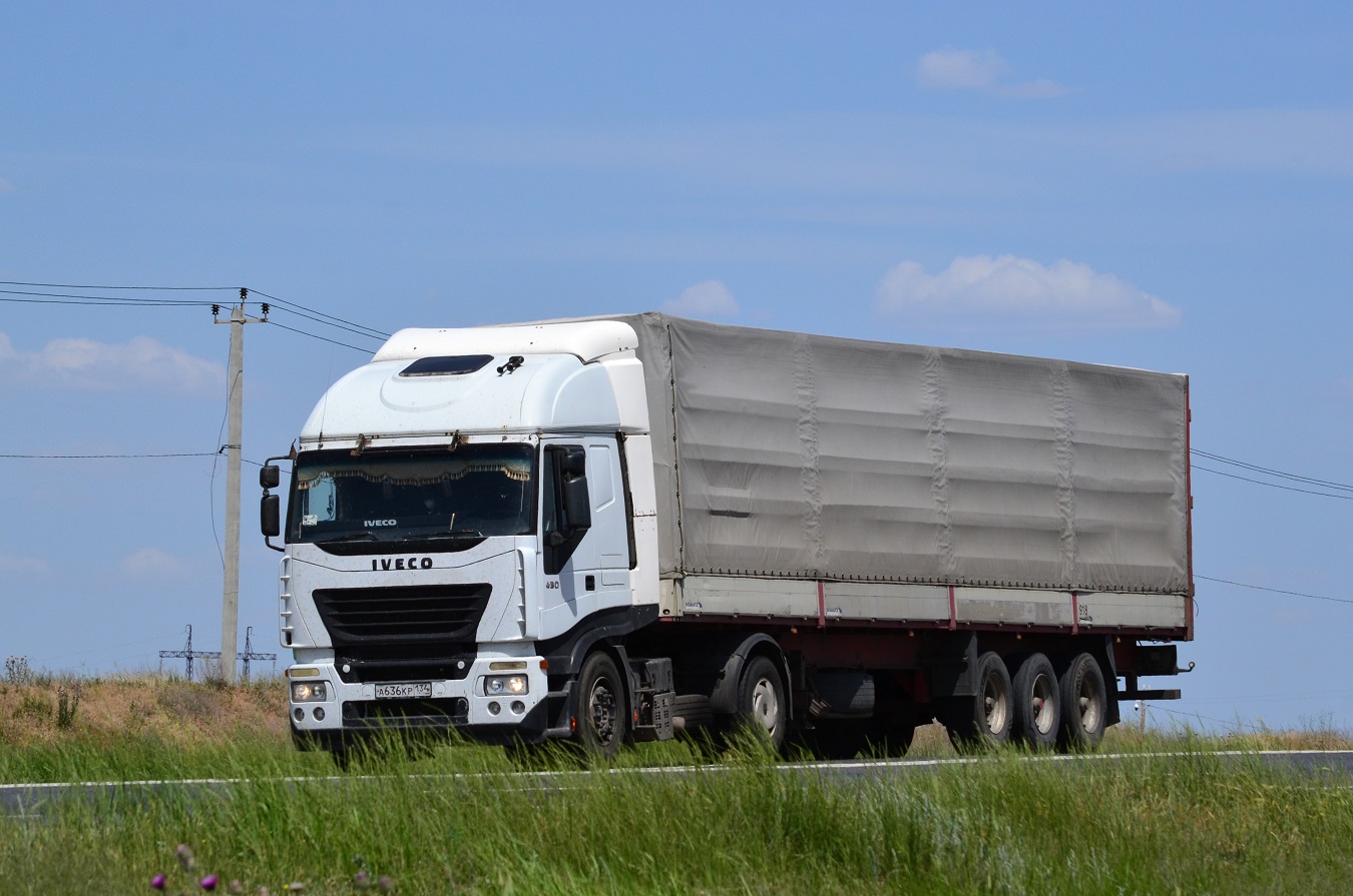 Волгоградская область, № А 636 КР 134 — IVECO Stralis ('2002) 430