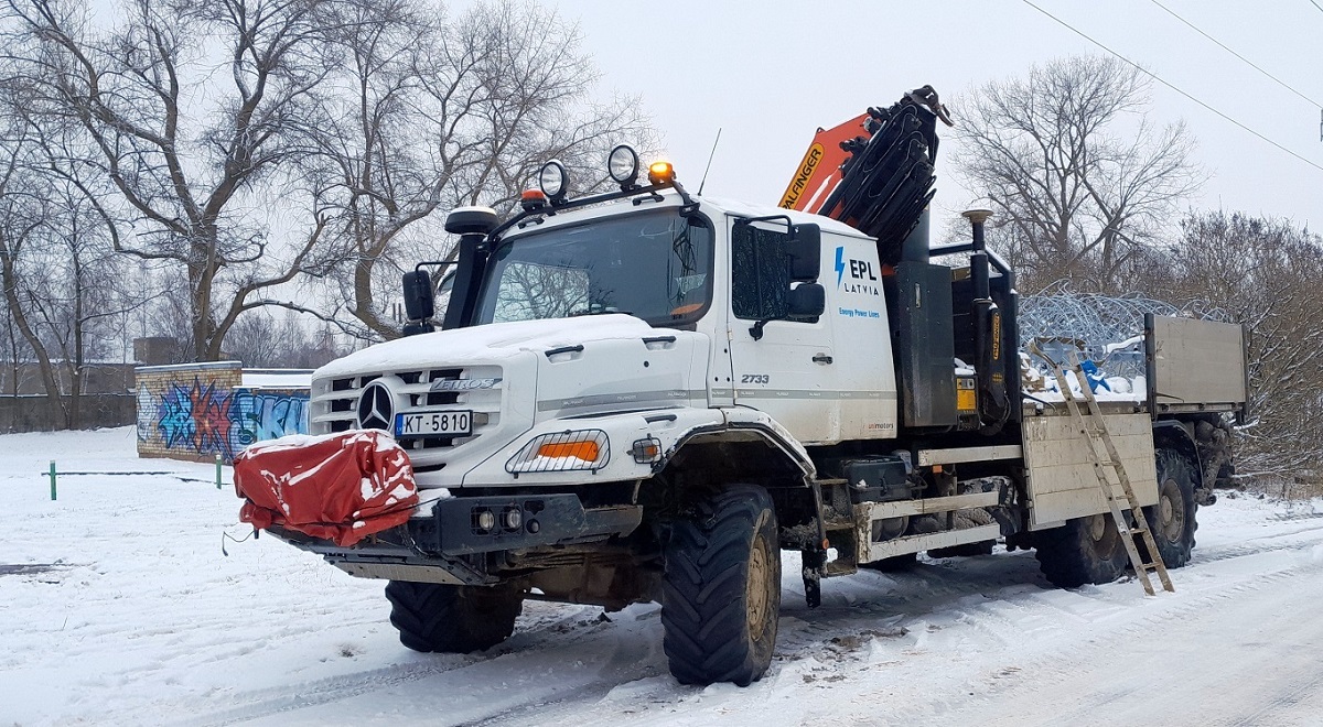 Латвия, № KT-5810 — Mercedes-Benz Zetros 2733