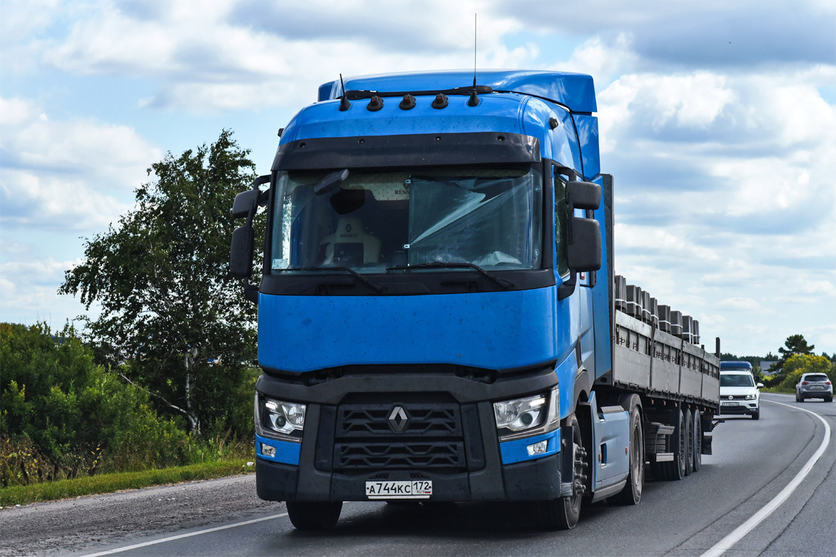 Тюменская область, № А 744 КС 172 — Renault T-Series ('2013)