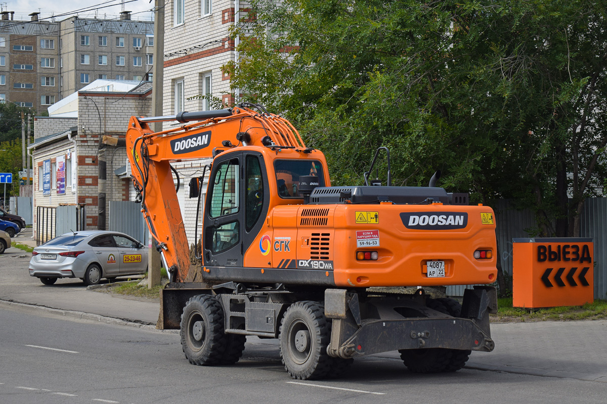 Алтайский край, № 4087 АР 22 — Doosan DX190W