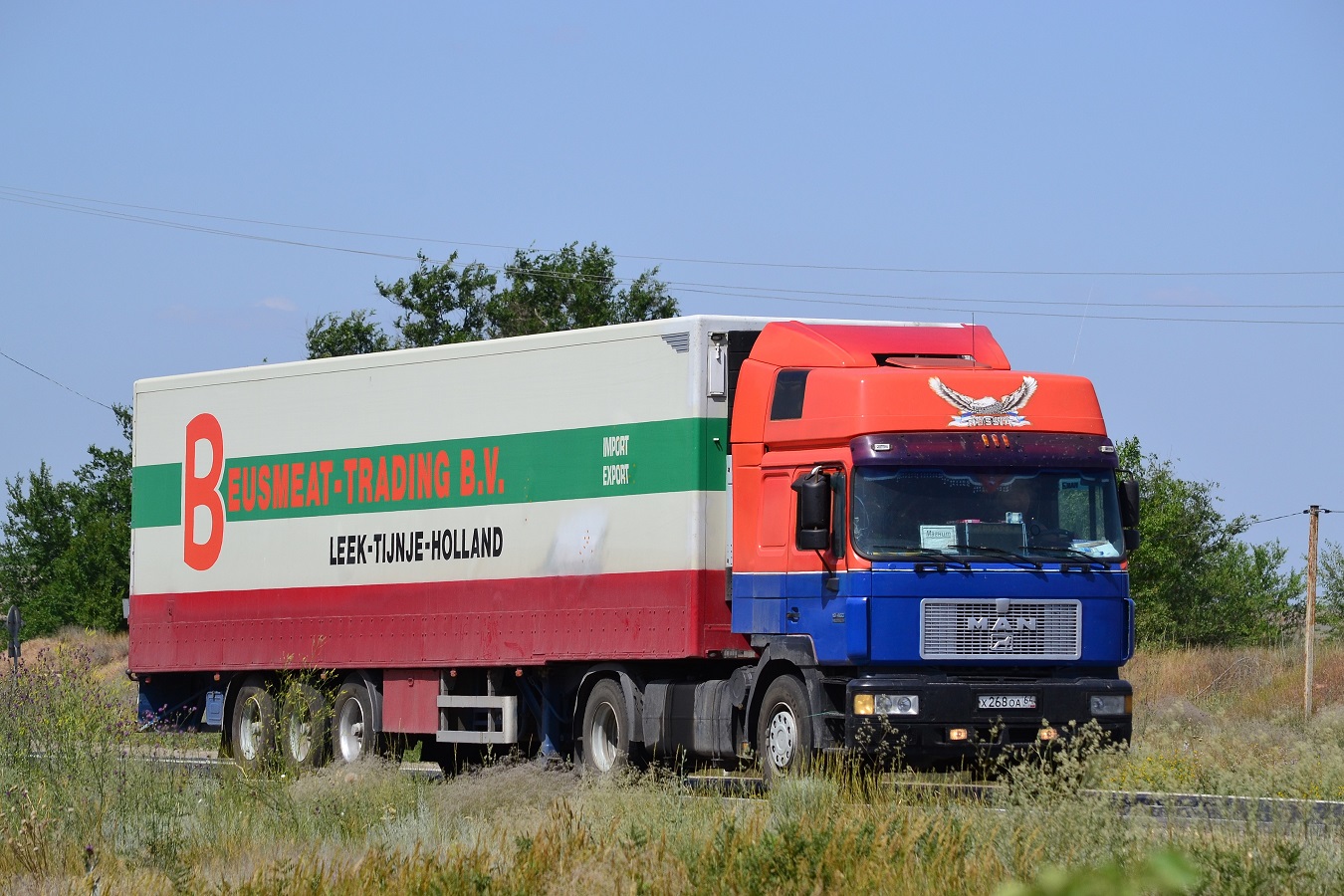 Саратовская область, № Х 268 ОА 64 — MAN F90 19.xxx (общая)