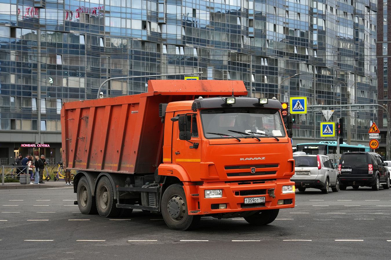 Санкт-Петербург, № Т 359 ОТ 198 — КамАЗ-6520-53
