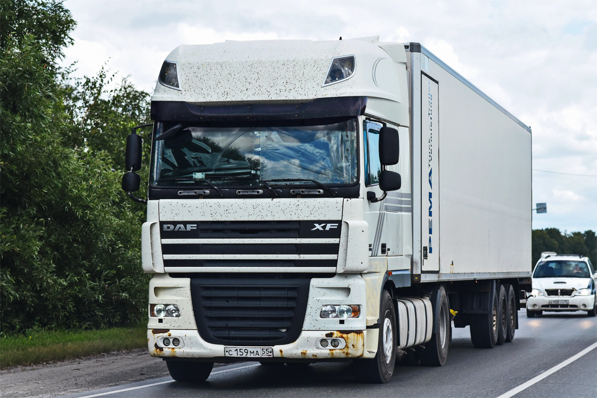 Омская область, № С 159 МА 55 — DAF XF105 FT