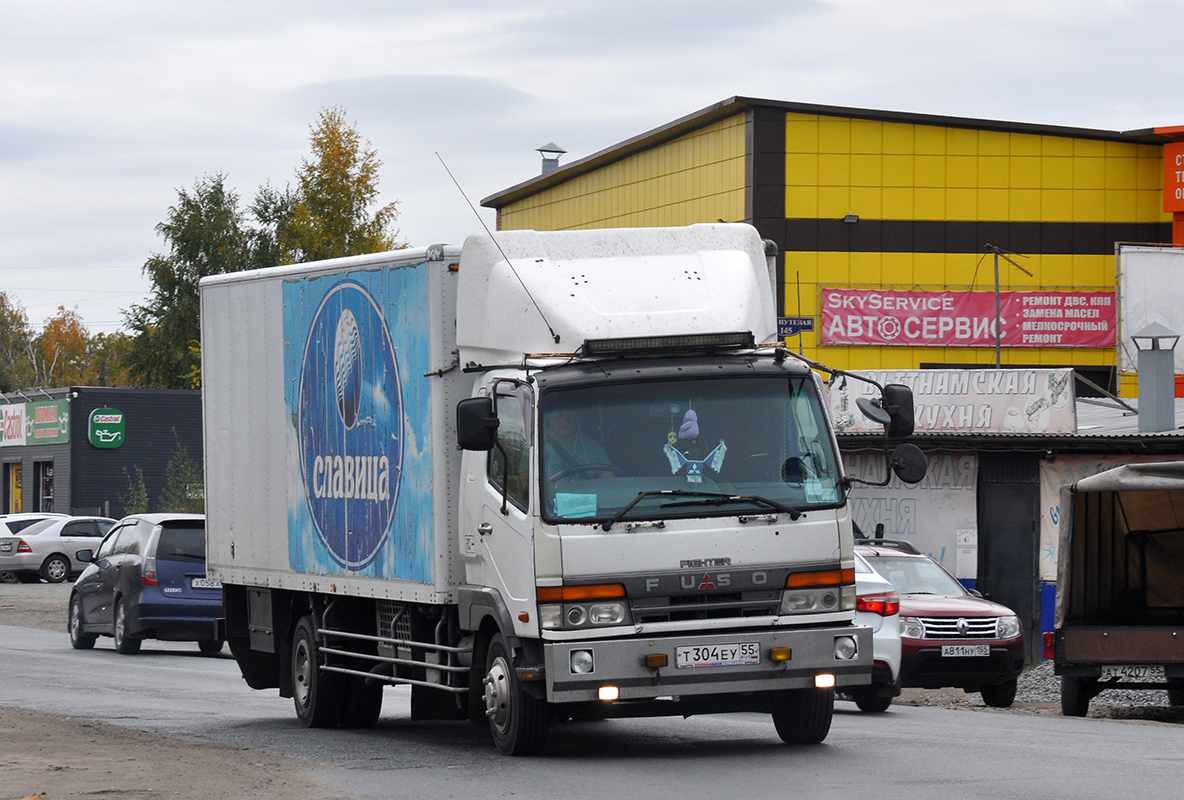 Омская область, № Т 304 ЕУ 55 — Mitsubishi Fuso Fighter