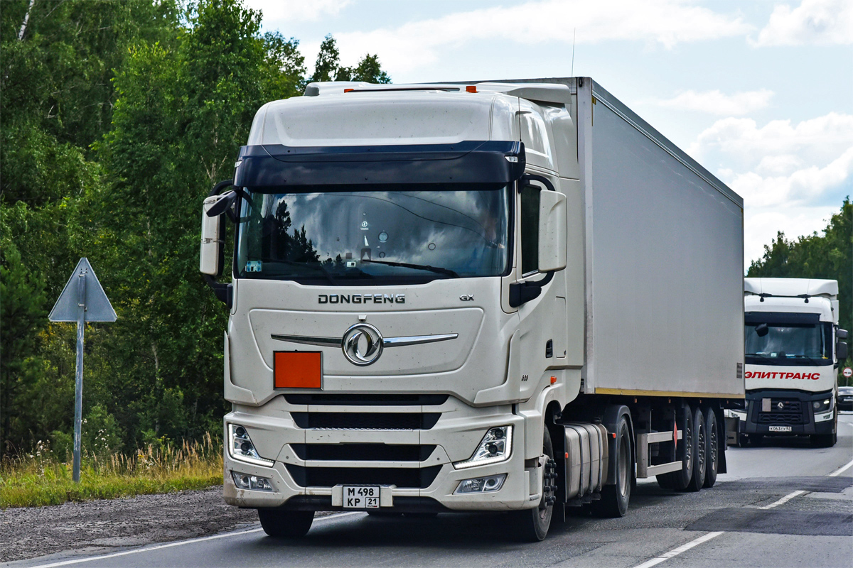 Чувашия, № М 498 КР 21 — Dongfeng GX DFH4180