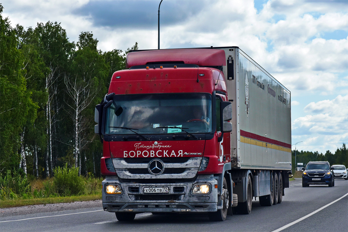 Тюменская область, № Х 006 ТВ 72 — Mercedes-Benz Actros ('2009) 1841