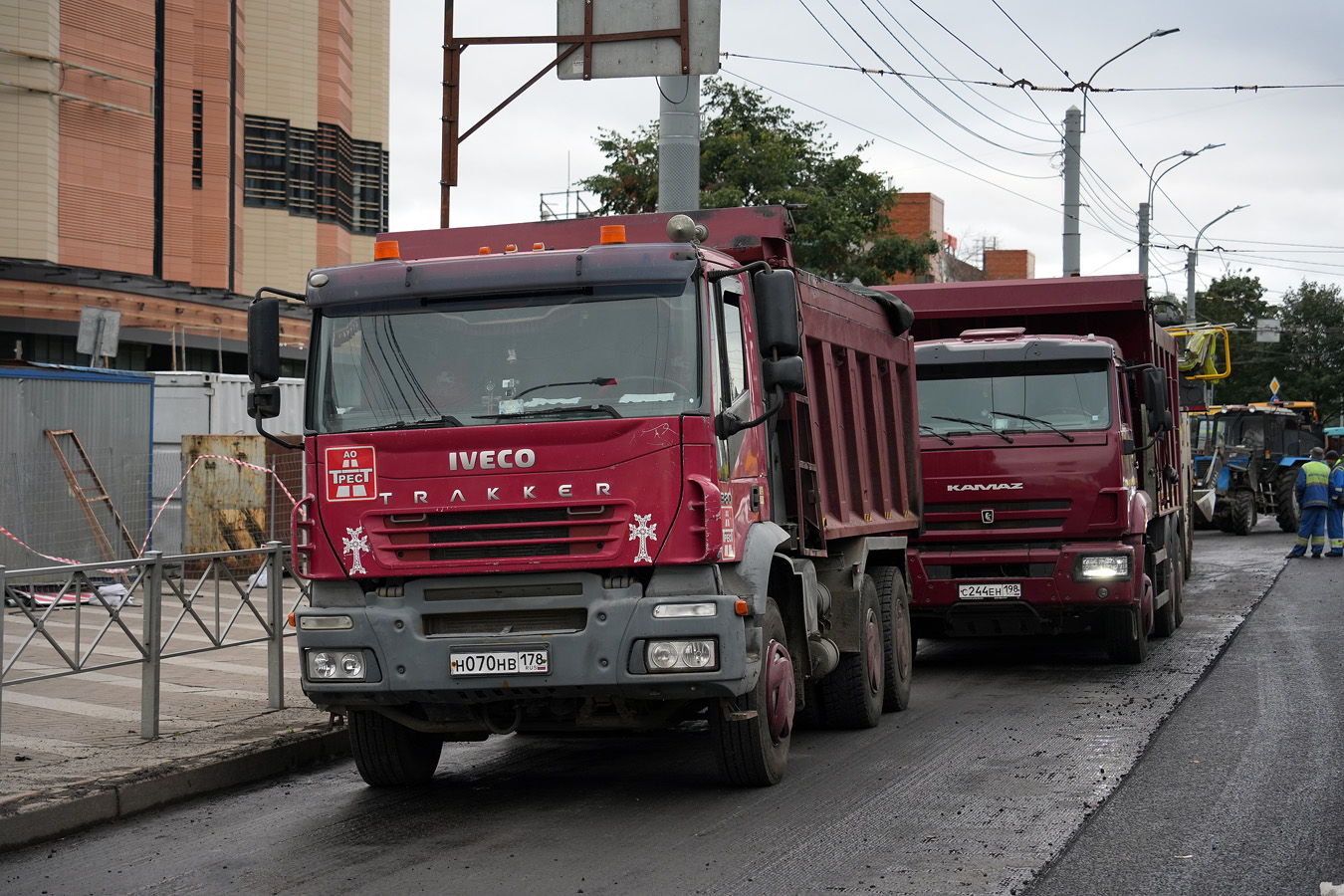 Санкт-Петербург, № Н 070 НВ 178 — IVECO Trakker ('2004)