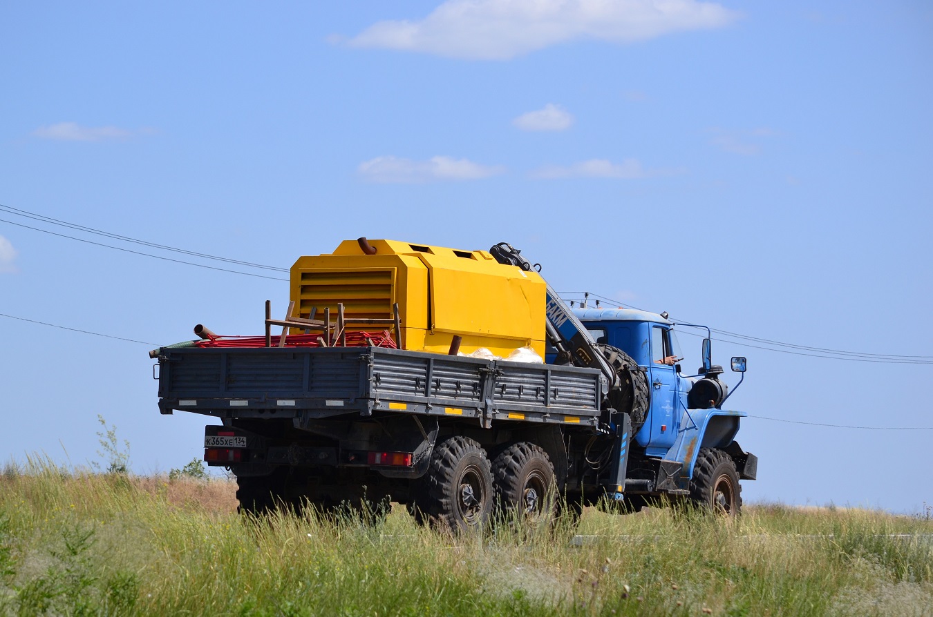 Волгоградская область, № К 365 ХЕ 134 — Урал-4320