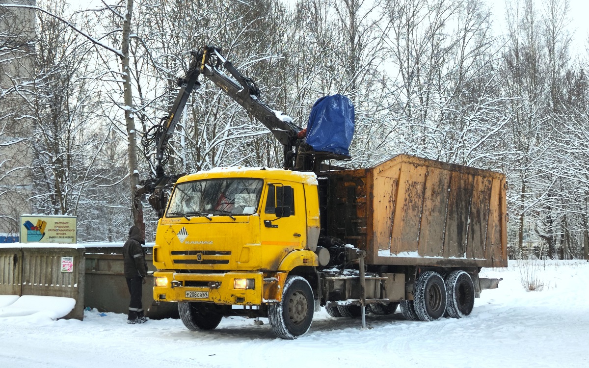 Тверская область, № Р 208 СВ 69 — КамАЗ-65115-42