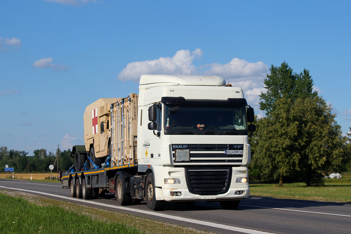 Польша, № BSU 09934 — DAF XF105 FT