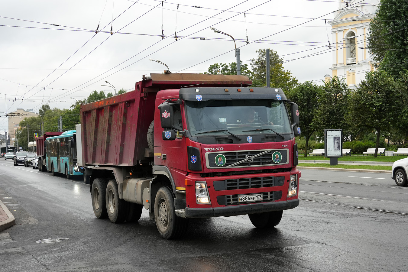 Санкт-Петербург, № Н 886 ЕР 178 — Volvo ('2002) FM12.400