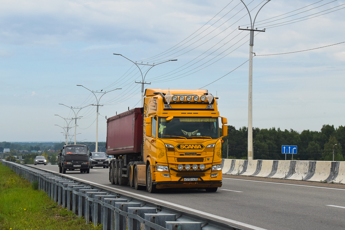 Алтайский край, № К 515 ТХ 22 — Scania ('2016) G440