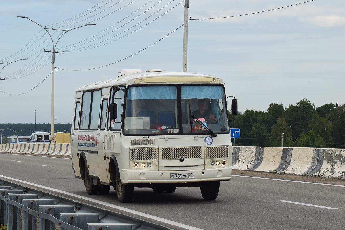 Алтайский край, № Т 733 ХС 22 — ПАЗ-32053