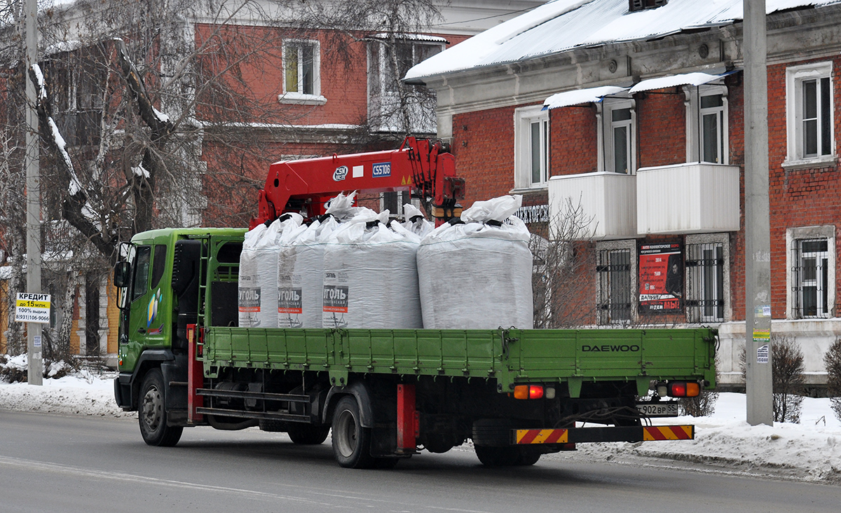 Омская область, № Т 902 ВР 55 — Daewoo (общая модель)