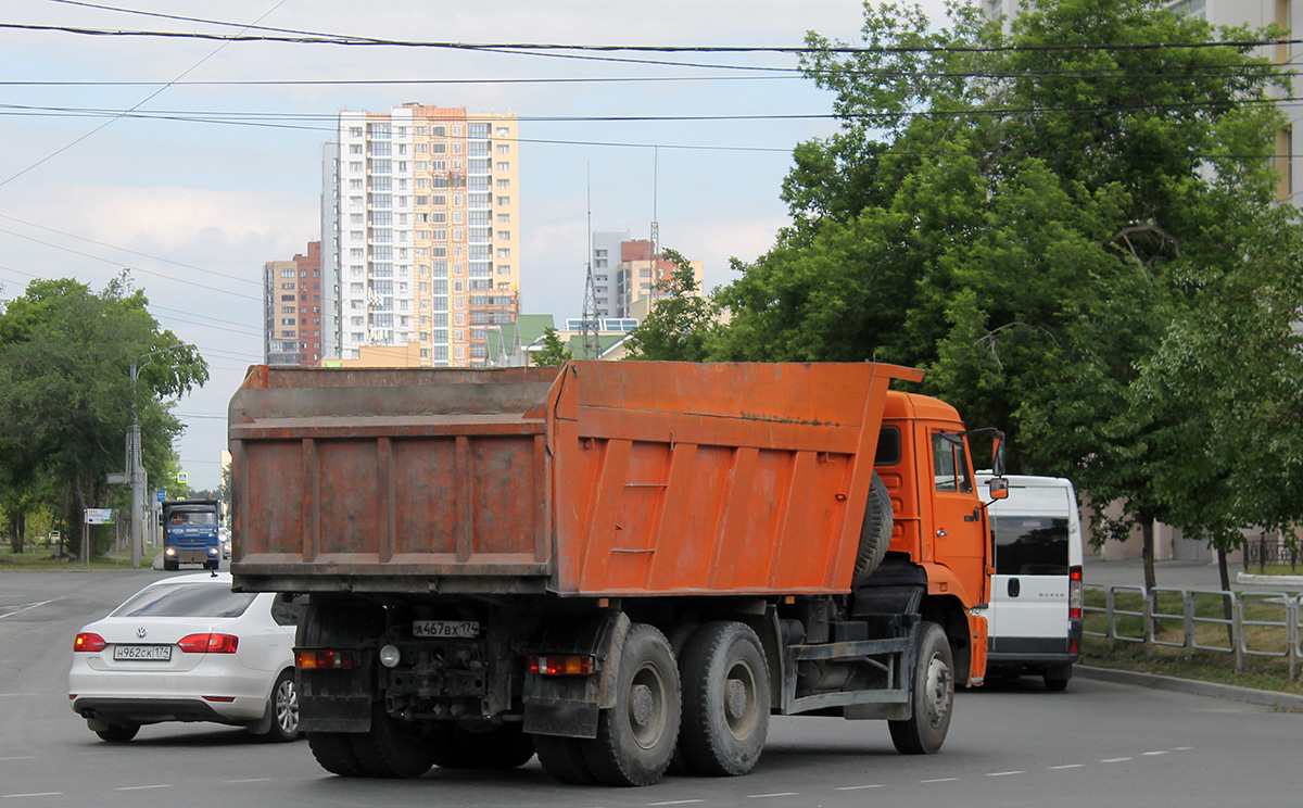 Челябинская область, № А 467 ВХ 174 — КамАЗ-6520-60