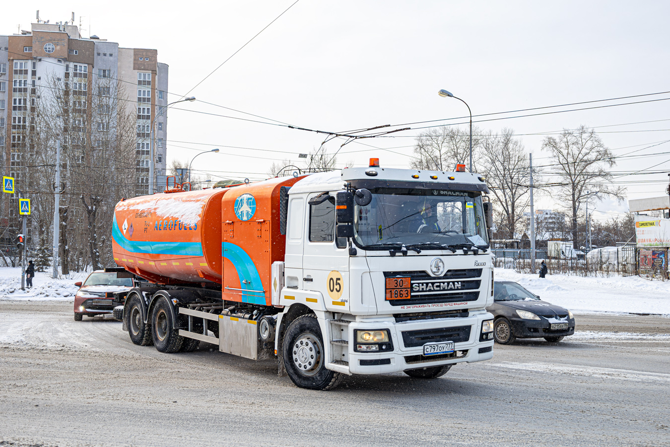 Ульяновская область, № 05 — Shaanxi Shacman F3000 (общая модель)