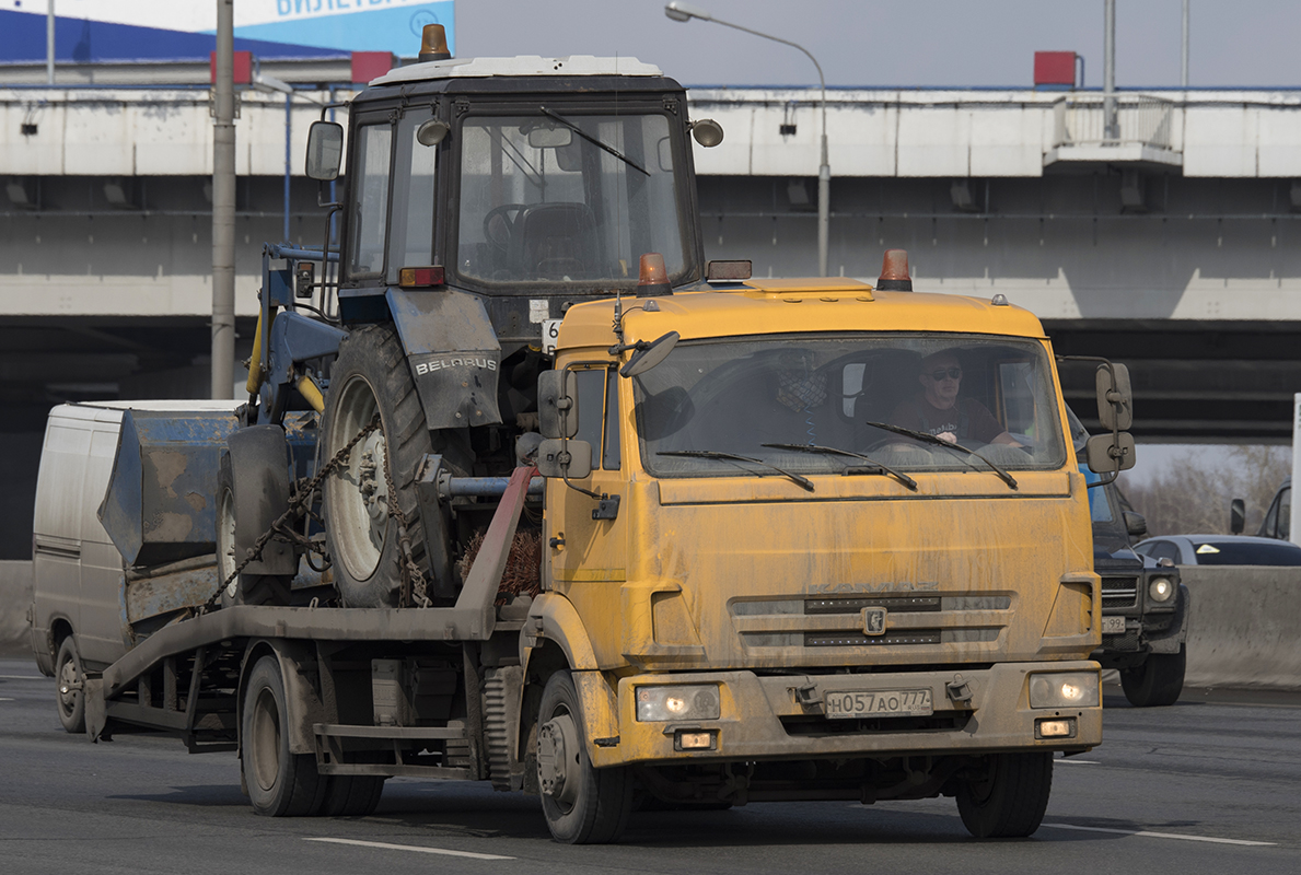 Москва, № Н 057 АО 777 — КамАЗ-4308-C4(25)