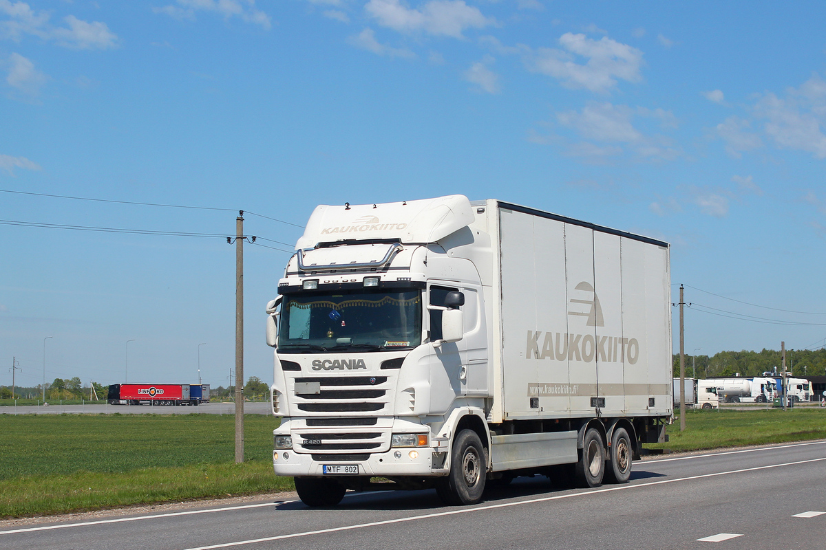 Литва, № MTF 802 — Scania ('2009) R420