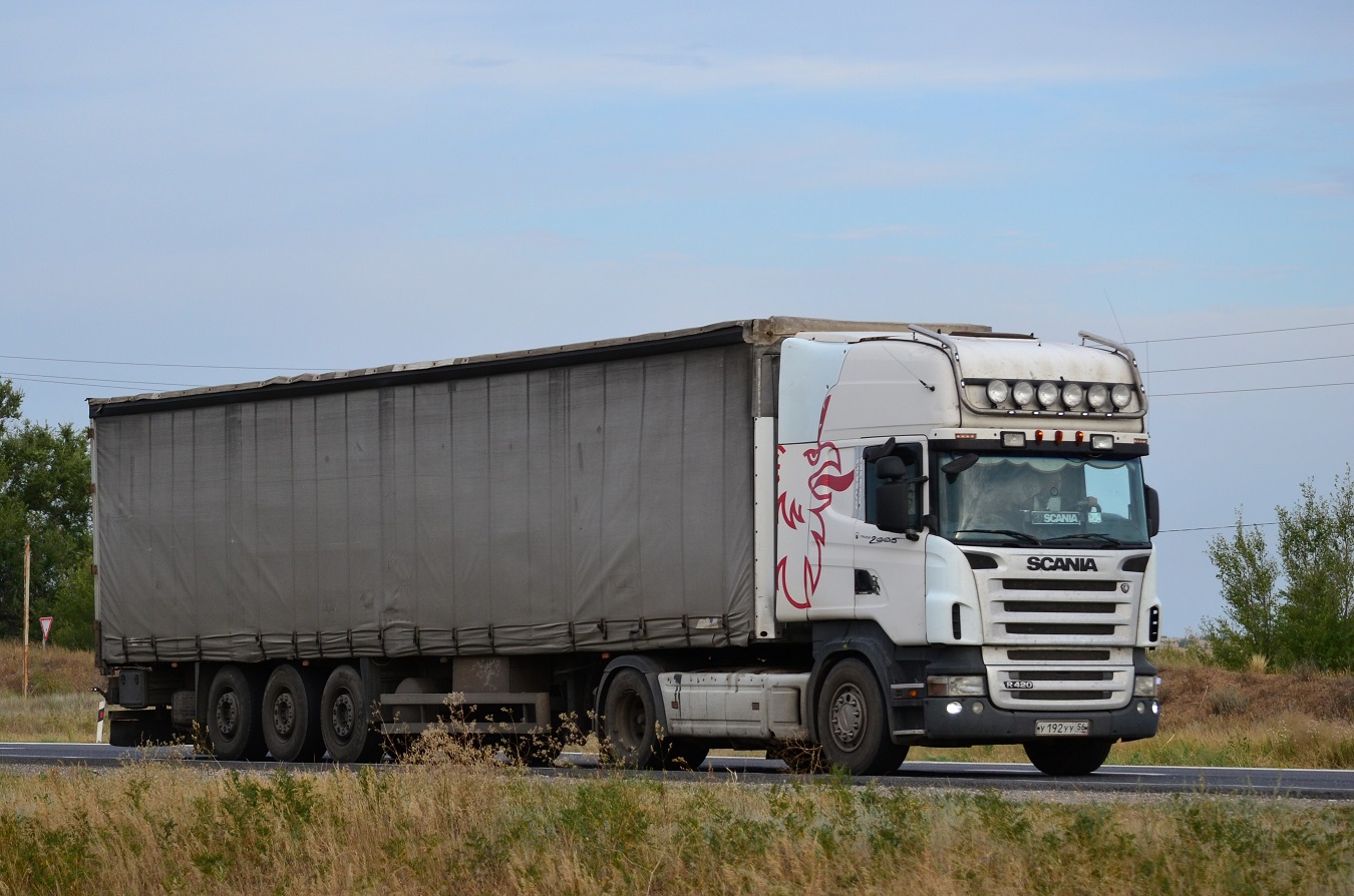 Оренбургская область, № У 192 УУ 56 — Scania ('2004) R420